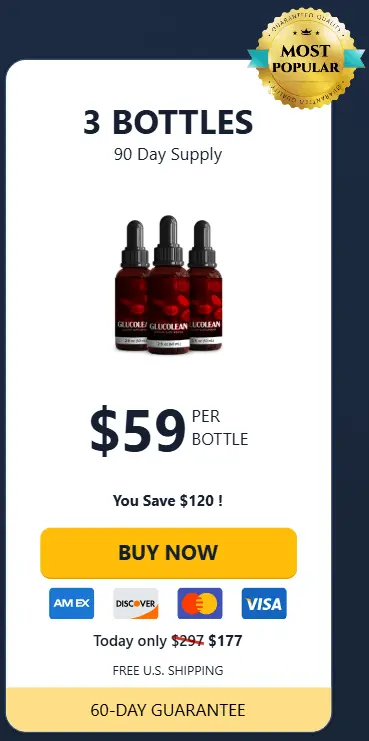 glucolean  3 bottles price