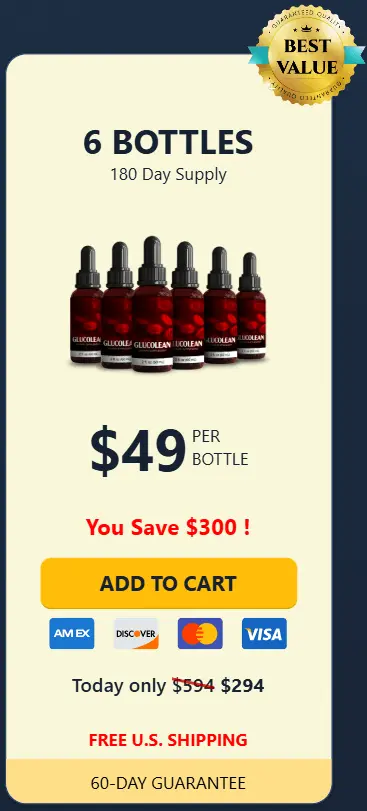 glucolean 6 bottles price